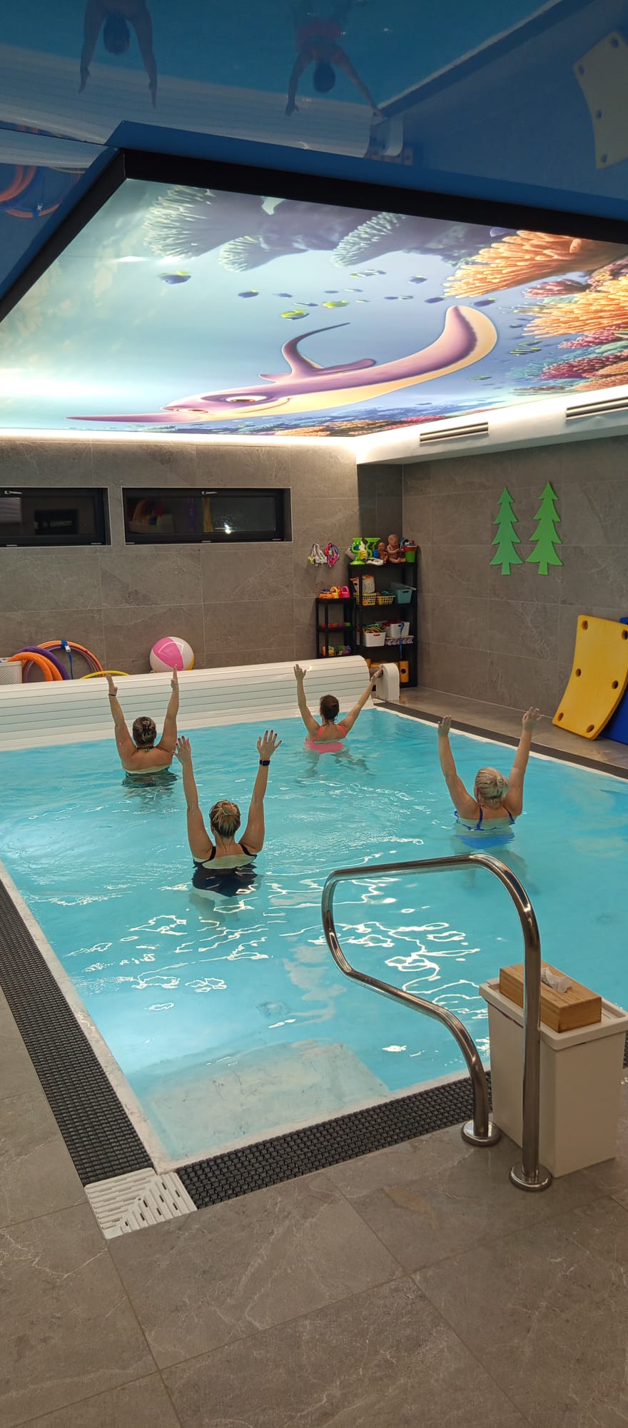 Hostivice - Pilates ve vodě